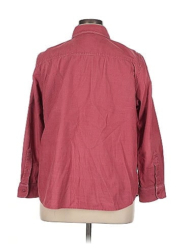 Lauren by Ralph Lauren 3/4 Sleeve Button-Down Shirt (view 2)