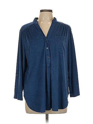 Khakis & Co 3/4 Sleeve Blouse (view 1)