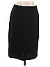 St. John Solid Black Formal Skirt Size 12 - photo 1