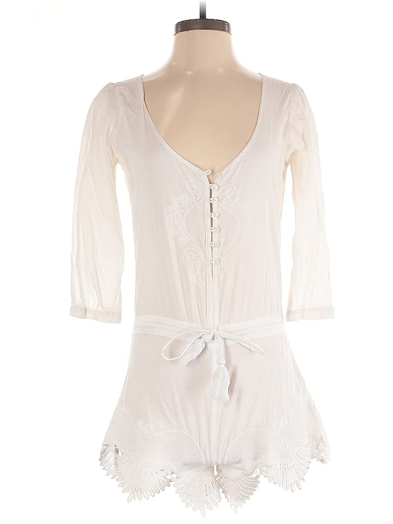 Rip Curl 100% Cotton Ivory Romper Size S - photo 1