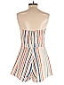 Primi 100% Polyester Stripes Ivory Tan Romper Size 2 - photo 2