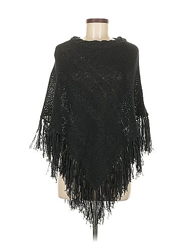 August Silk Poncho (view 1)