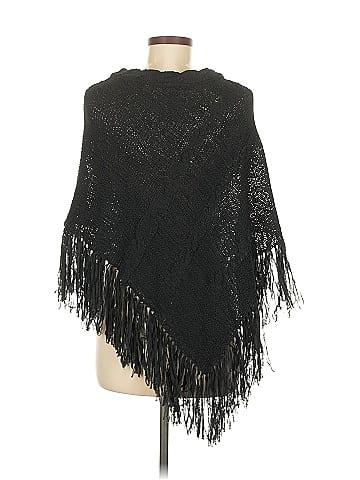 August Silk Poncho (view 2)