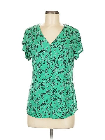 Liz Claiborne Short Sleeve Blouse (view 1)