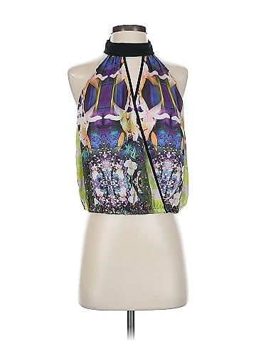 Bebe Sleeveless Blouse (view 1)