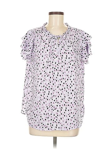 Liz Claiborne Short Sleeve Blouse (view 1)