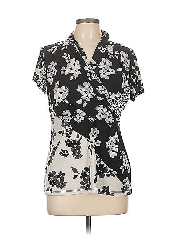 DKNY Short Sleeve Blouse (view 1)