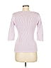 C by Bloomingdales Pink Pullover Sweater Size M - photo 2