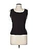 St. John Black Sleeveless T-Shirt Size M - photo 1