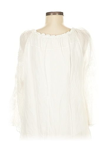 Tempo Paris 3/4 Sleeve Blouse (view 2)