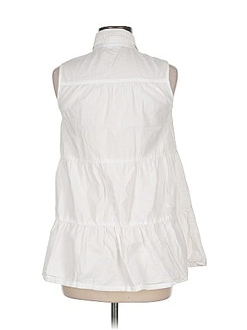 RD Style Sleeveless Button-Down Shirt (view 2)