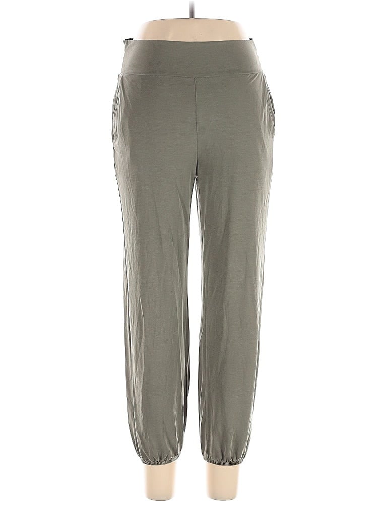 Pre-owned Splendid Casual Pants In Gray