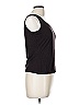 St. John Black Sleeveless T-Shirt Size M - photo 4