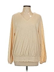 Belle By Kim Gravel Long Sleeve Blouse