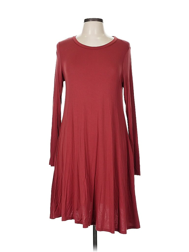 Pre-owned Unbranded Casual Dress In Orange