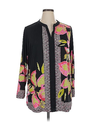 Susan Graver Long Sleeve Blouse (view 1)
