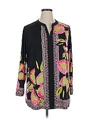 Susan Graver Long Sleeve Blouse