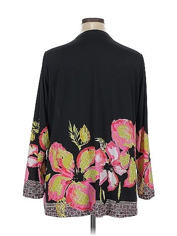 Susan Graver Long Sleeve Blouse (view 2)