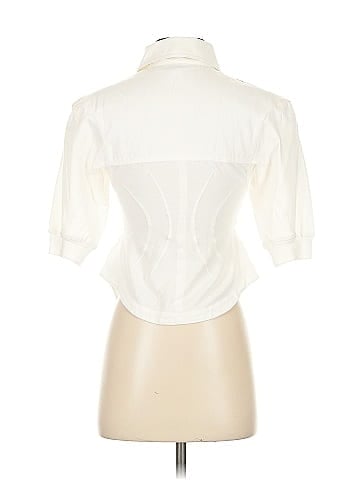Tibi Short Sleeve Blouse (view 2)