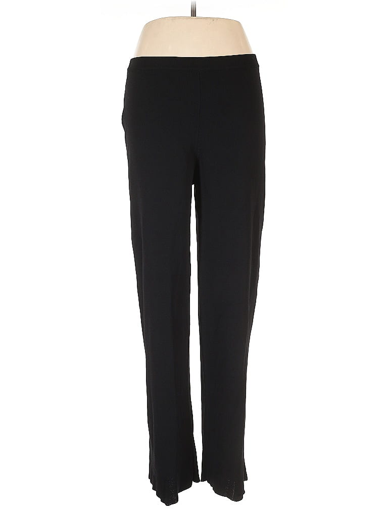 Chico's Design Solid Black Active Pants Size L - photo 1