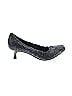 Donald J Pliner Paisley Black Blue Flats Size 7 - photo 1