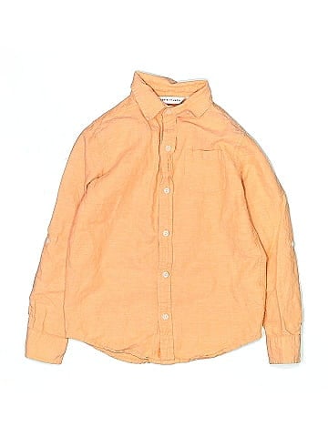 Janie and Jack Long Sleeve Button-Down Shirt (view 1)