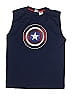Marvel 100% Polyester Blue Sleeveless T-Shirt Size 18 - photo 1