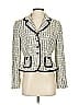 Tahari by ASL Houndstooth Ivory Blazer Size 0 - photo 1