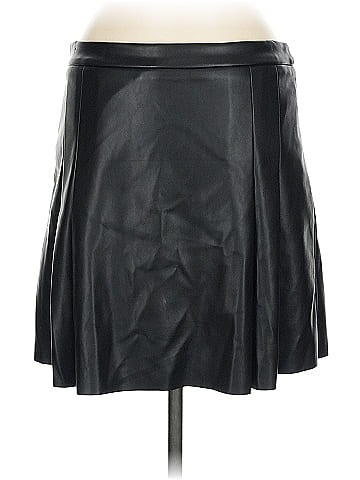 Heartloom Faux Leather Skirt (view 2)