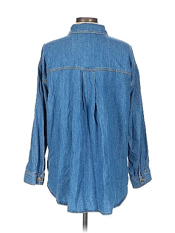 Zara Long Sleeve Button-Down Shirt (view 2)