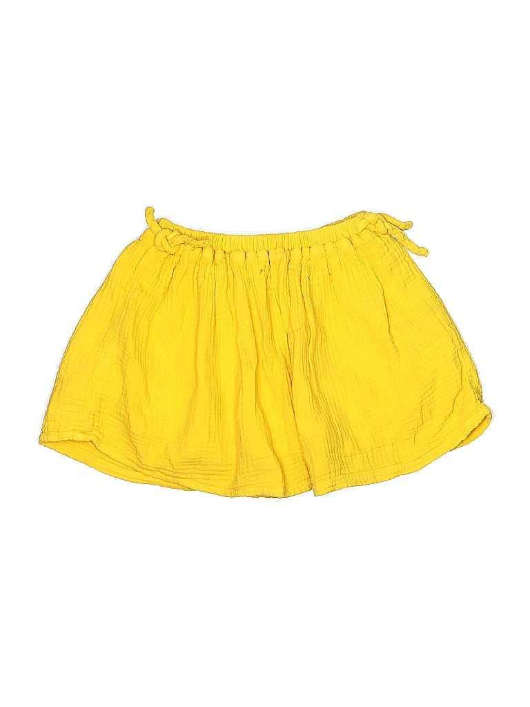 Zara Baby 100% Cotton Solid Yellow Skirt Size 3 - photo 1