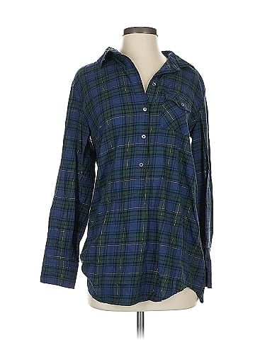 J.Crew Factory Store Long Sleeve Button-Down Shirt (view 1)