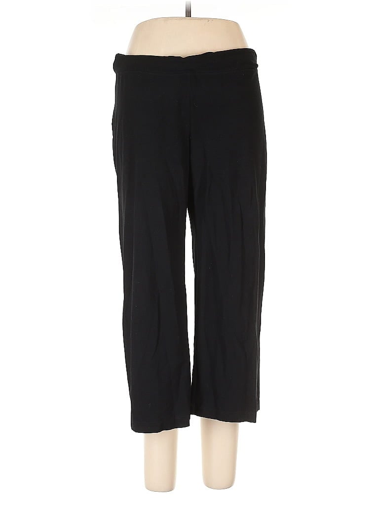 Pre-owned Eileen Fisher Casual Pants In Black