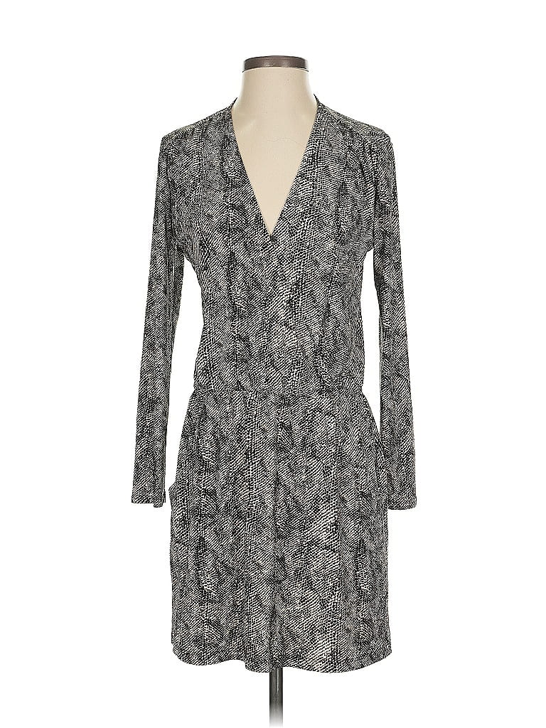 Pre-owned Allison Joy Cocktail Dress In Gray