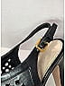 Prada 100% Leather Black Heels Size EU 39 - photo 5