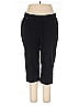 Catherines Solid Black Active Pants Size 18 - photo 1