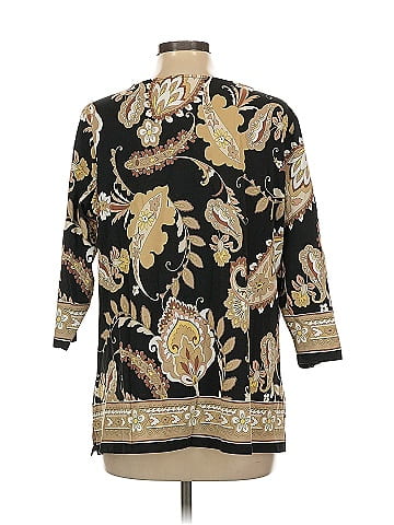 Belle By Kim Gravel 3/4 Sleeve Blouse (view 2)
