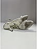 Prada 100% Patent Leather Ivory White Heels Size EU 37 - photo 11