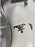 Prada 100% Patent Leather Ivory White Heels Size EU 37 - photo 7