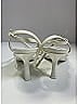 Prada 100% Patent Leather Ivory White Heels Size EU 37 - photo 8