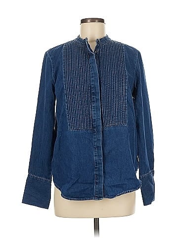 Banana Republic Factory Store Long Sleeve Button-Down Shirt (view 1)