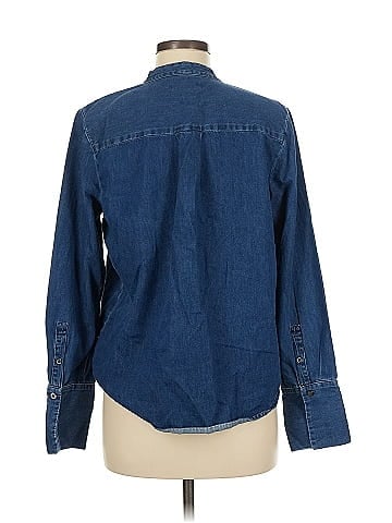 Banana Republic Factory Store Long Sleeve Button-Down Shirt (view 2)