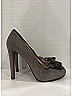 Prada Gray Heels Size EU 37 1/2 - photo 9