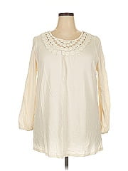 Woman Within 3/4 Sleeve Blouse