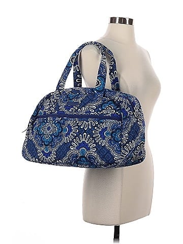 Vera Bradley Blue Tapestry Compact Traveler Bag (view 2)