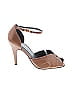 Nina Brown Heels Size 6 1/2 - photo 1