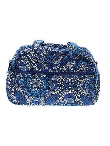 Vera Bradley Blue Tapestry Compact Traveler Bag (view 1)