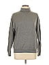 Lacoste 100% Wool/laine Gray Turtleneck Sweater Size 12 - photo 1