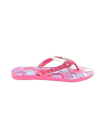 Coach Heart Poppy Flip Flops (view 1)