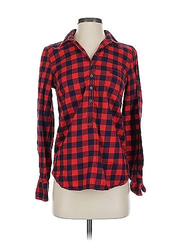 J.Crew Factory Store Long Sleeve Button-Down Shirt (view 1)